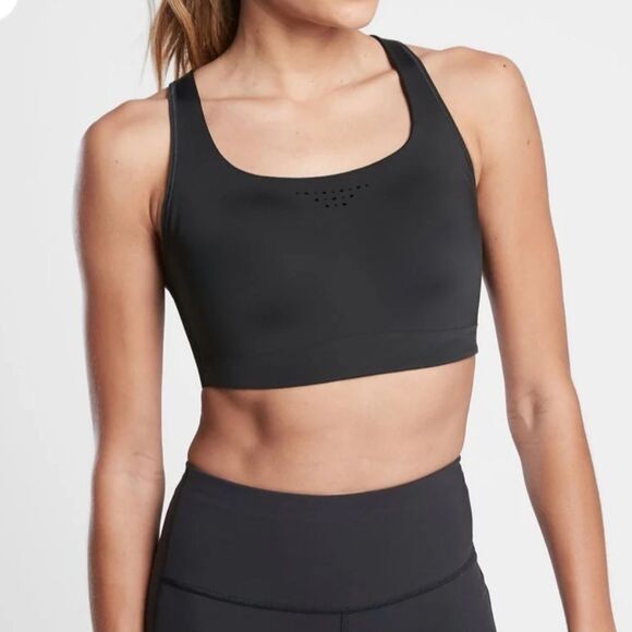 Athleta Other - Athleta Women's Phenomena High Impact Bra 36D Black 657806